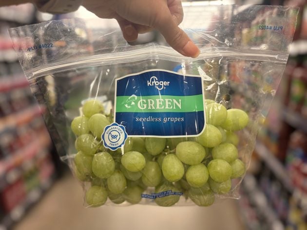 Green grapes