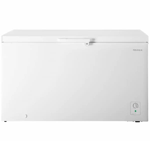 *HOT* Insignia 14.0 Cu. Ft. Garage-Ready Chest Freezer only $349.99 (Reg. $750!)