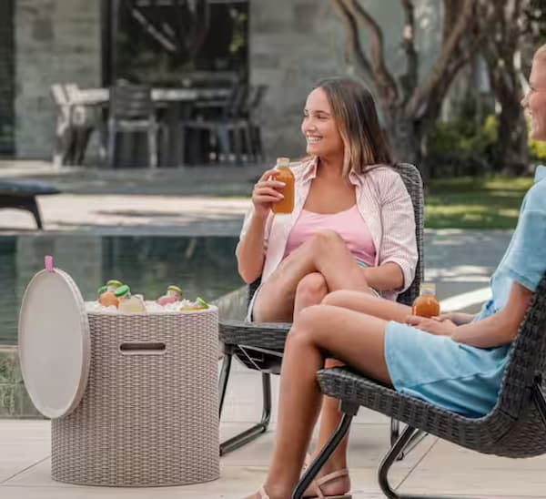 Keter Cool Side Table With Cooler 