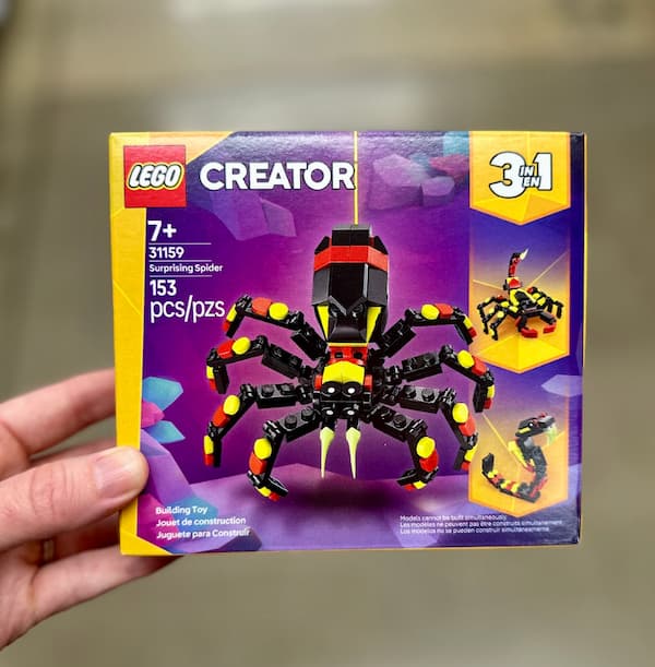 LEGO Creator 3 in 1 Wild Animals Surprising Spider Toy 