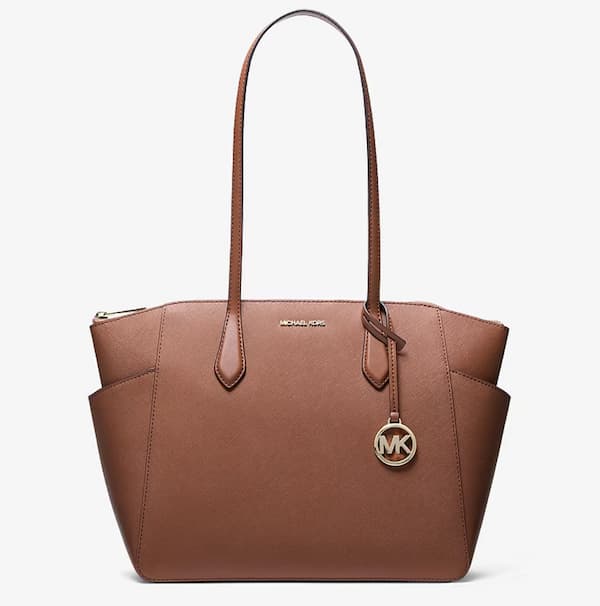 Marilyn Medium Saffiano Leather Tote Bag