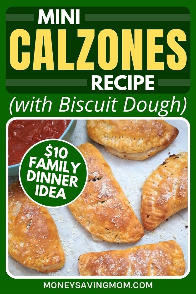 Quick & Easy Mini Calzones ($10 Family Dinner Idea)