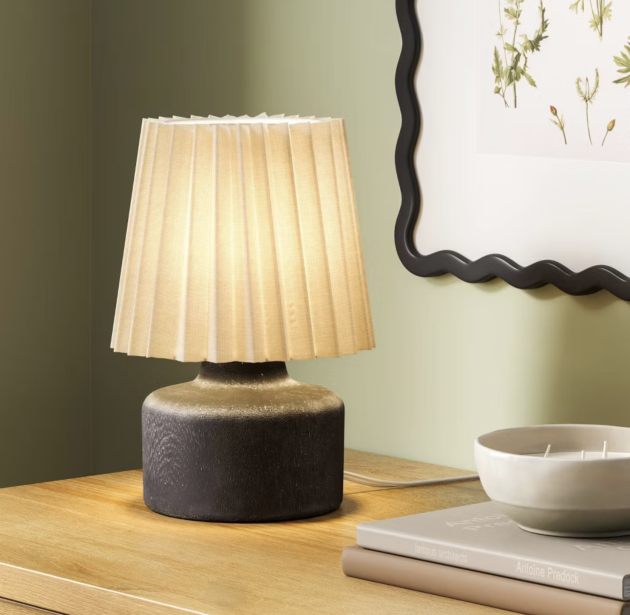 Mini Faux Wood Lamp $8.40!