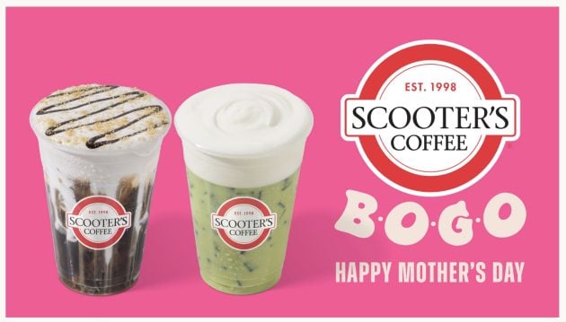 Buy One, Get One Free Deal at Scooter’s Coffee!