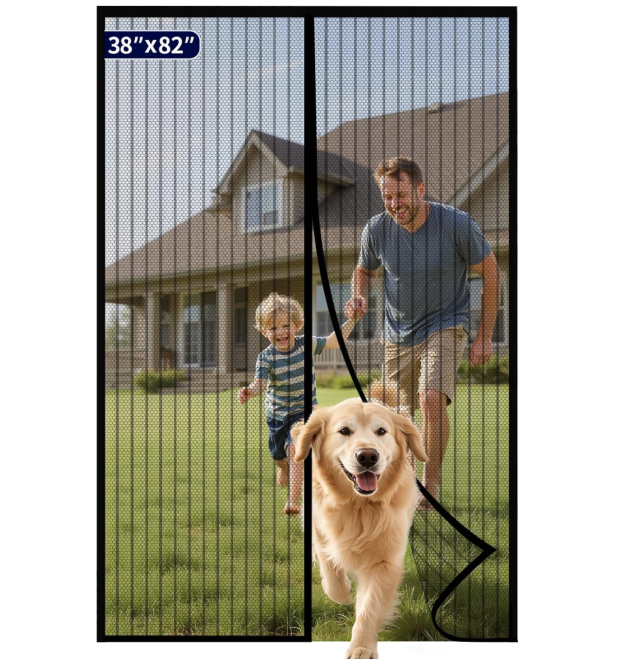 Magnetic Screen Door just $8.99!