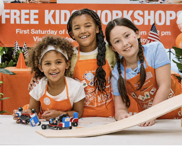 Home Depot Workshops For Kids: Go Kart Build!