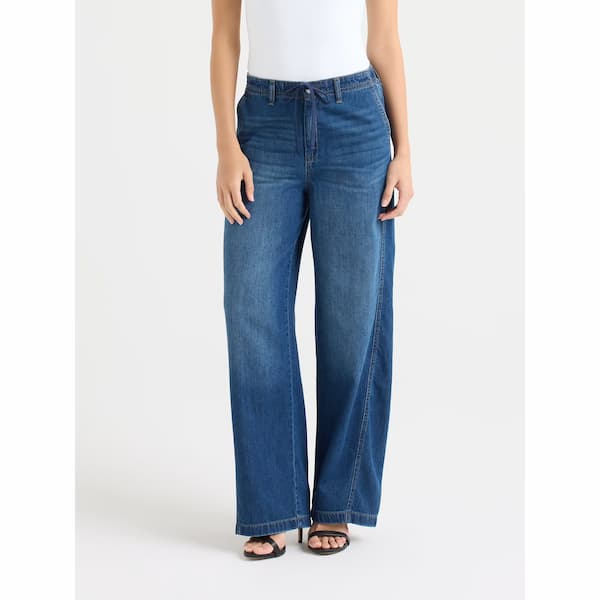 Sofia by Sofia Vergara Women's and Women's Plus Size Diana Relaxed Trousers