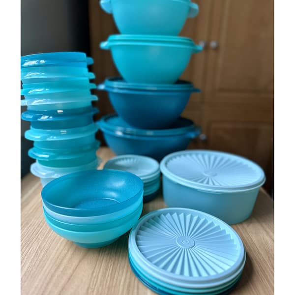 Tupperware 36-piece Servalier Heritage Bowls & Canister Set only $62.49 shipped {Today Only}