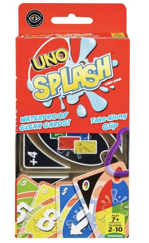 UNO Splash Card Game only $5.63!