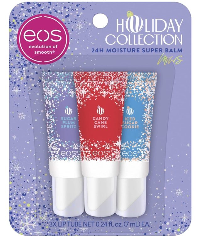 eos Holiday 24H Moisture Mini Super Balm Set only $4.38 shipped!