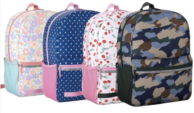 Kid’s 16″ Backpacks only $5 at Target!