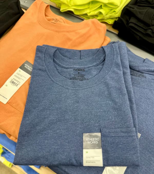 Athletic Works Men’s Pocket Tees only $2 at Walmart, plus more!