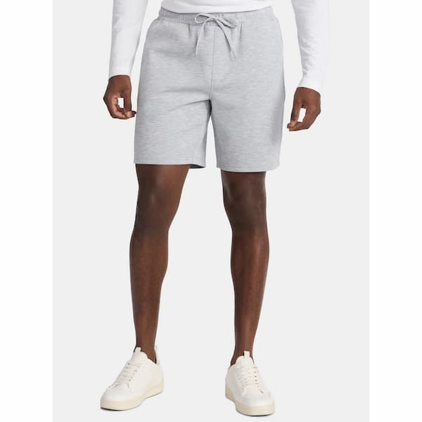 Athletic Works Men's and Big Men's Fusion Double Knit Shorts