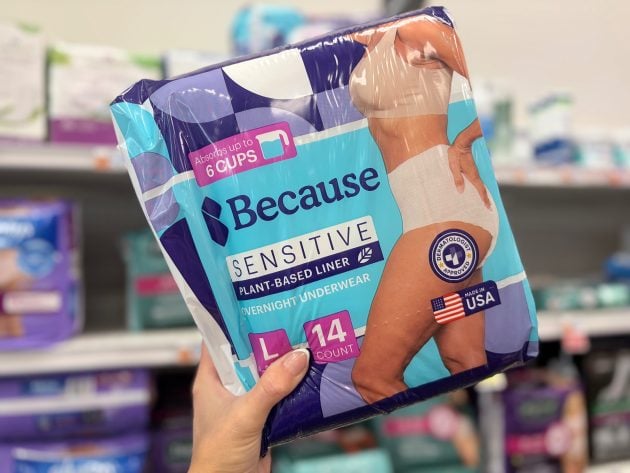 Because Sensitive Pads