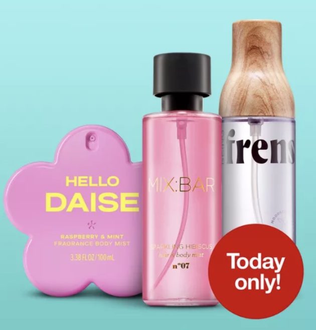 Today Only! 40% off Body Mists at Target!