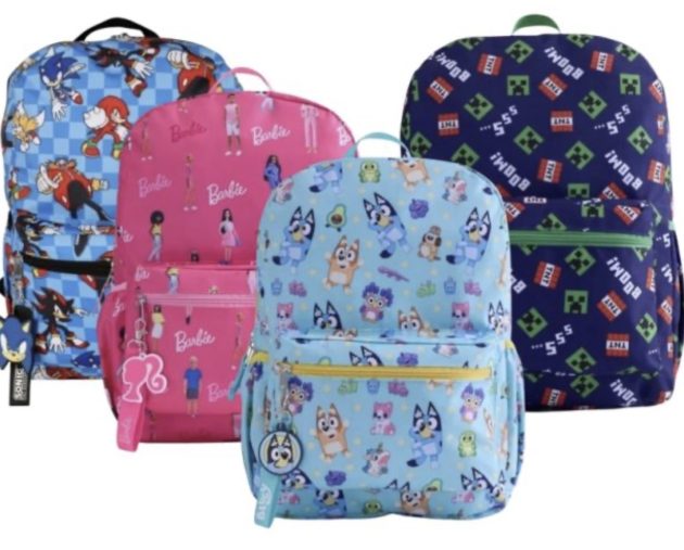 Kid’s Character Print Backpacks only $9.97!