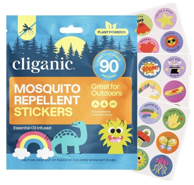 Cliganic Mosquito Repellent Stickers (90 Pack) only $7.19 shipped, plus more!