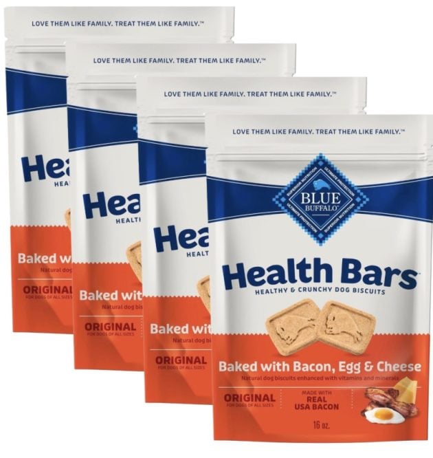 *HOT* FOUR Bag of Blue Buffalo Healthy Dog Treats only $9.21 shipped total!