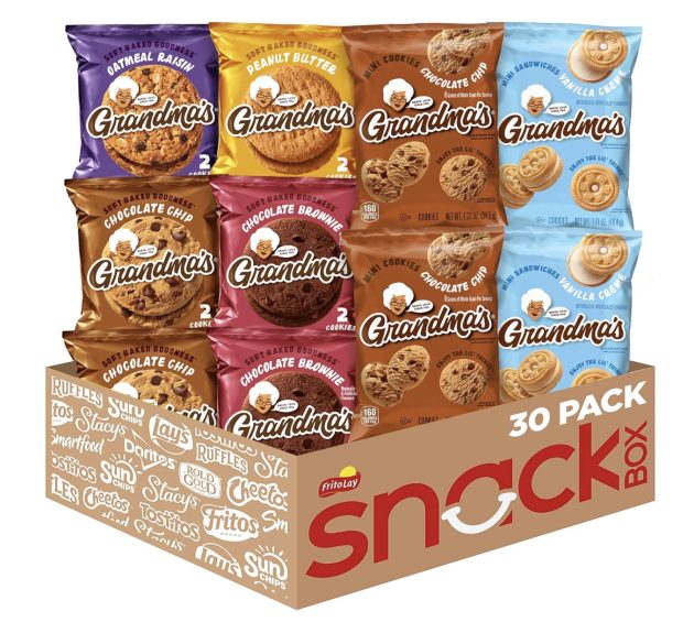 Grandma’s Cookies, Variety Pack (Pack of 30) only $9.49 shipped!