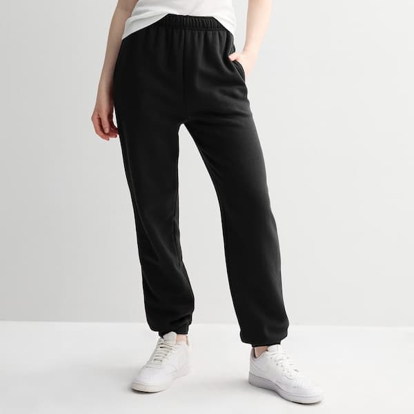 Juniors' SO Foldover Fleece Jogger Pants