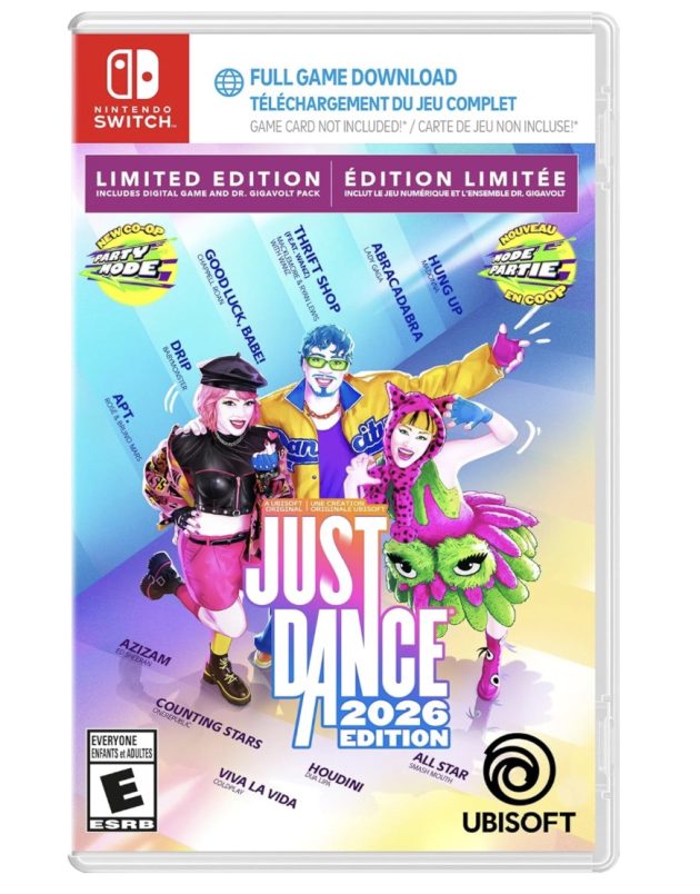 Just Dance 2026 Edition (Nintendo Switch) only $19.99! {Prime Day Deal}