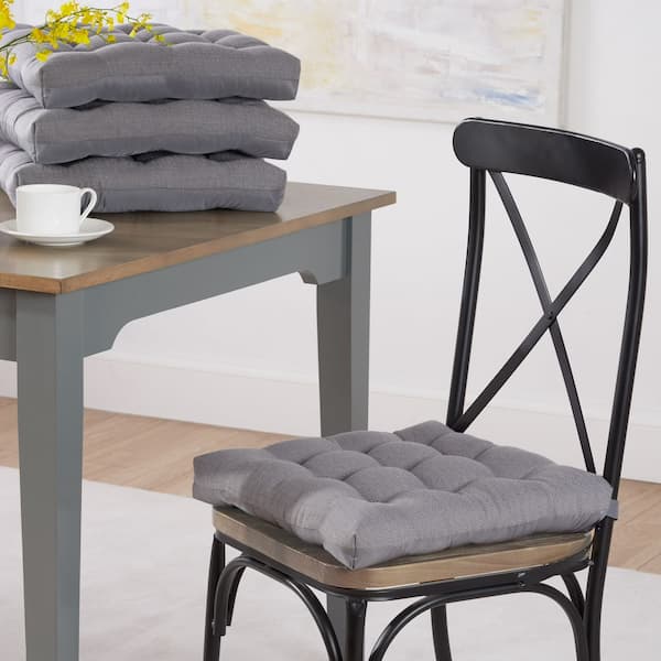 Mainstays Textured Chair Cushions 4-Pack only $16.04!