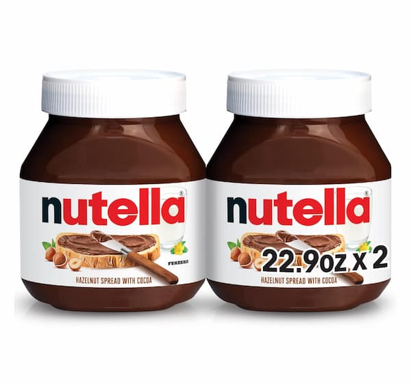 TWO Nutella Hazelnut Spread 22.9oz Jars only $9.07 shipped!