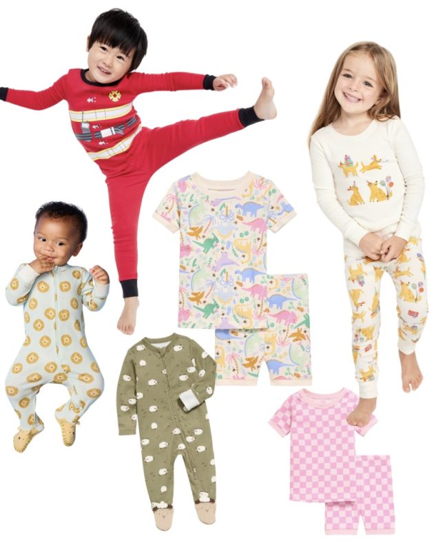 Toddler and Baby Pajamas only $6 at Old Navy (Today Only!)