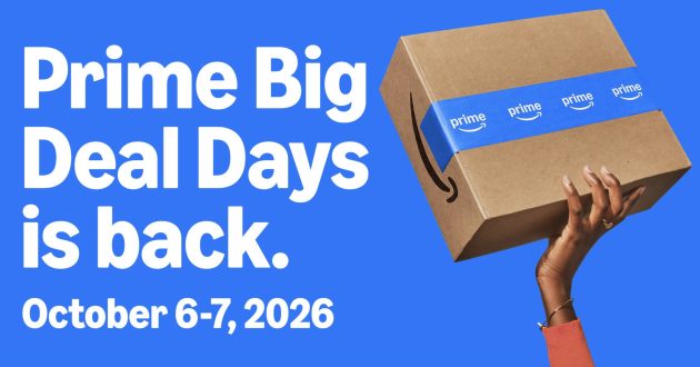 Amazon Prime Big Deal Days Is Back on October 6th and 7th!