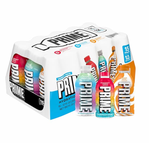Prime Hydration 12-Ounce Sports Drink, 15-Pack only $9.47 shipped!