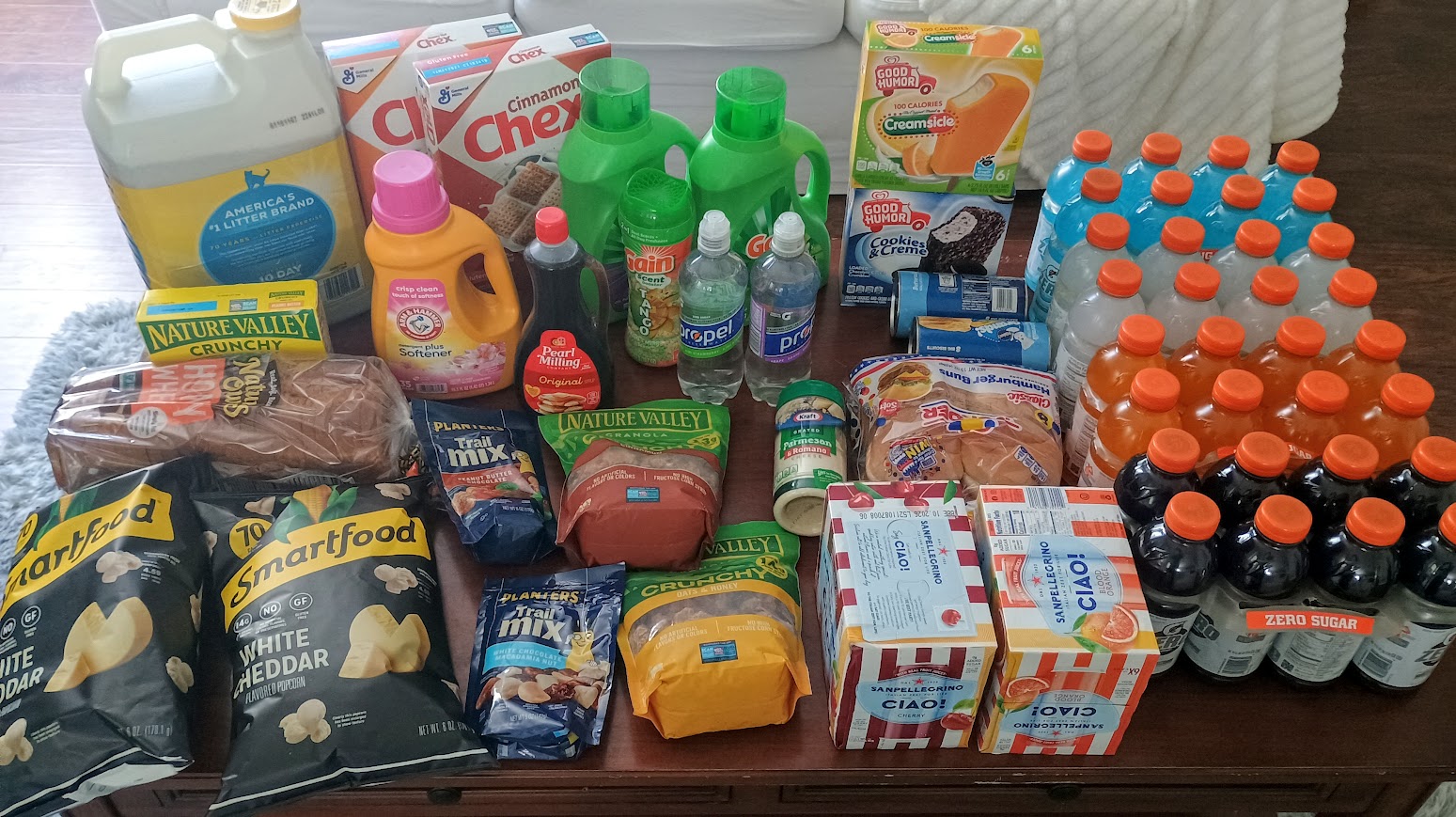 Brigette’s 0 Grocery Shopping Trip and Weekly Menu Plan for 5!