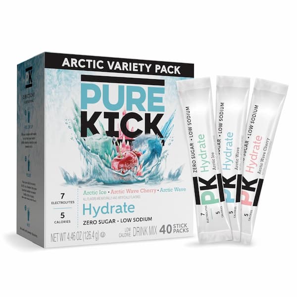 *HOT* Pure Kick Arctic Hydration Variety Pack, 40-Count only $4.53 shipped! {Prime Day Deal}
