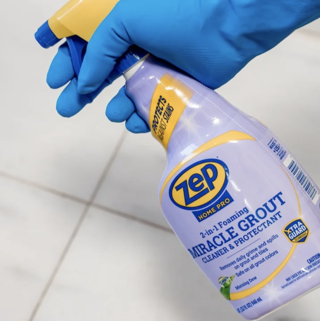 Zep Home Pro Foaming Miracle Grout Cleaner just $3.98 after Walmart Cash!