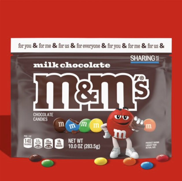 M&M’s Sharing Size Bags only $3.80 at CVS!
