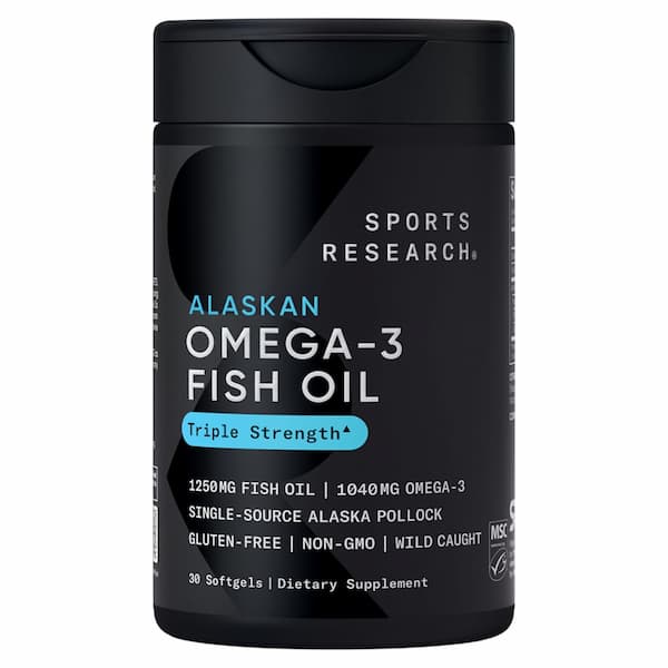 Sports Research Triple Strength Omega-3 Fish Oil 30-Count deal