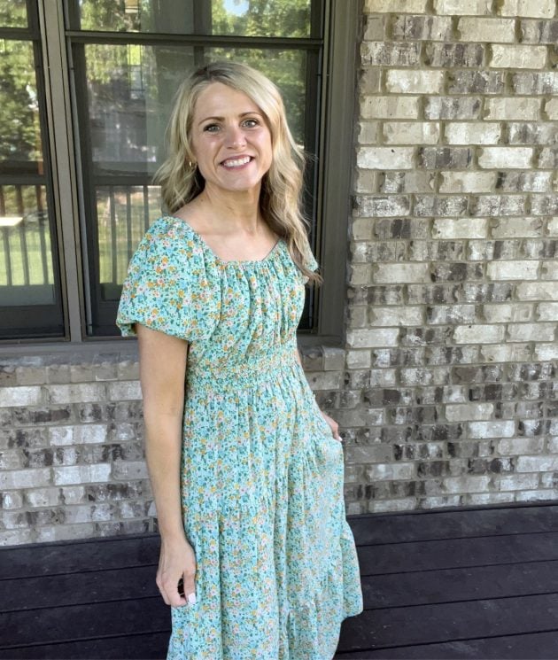 Women’s Floral Summer Dress only $24.99!