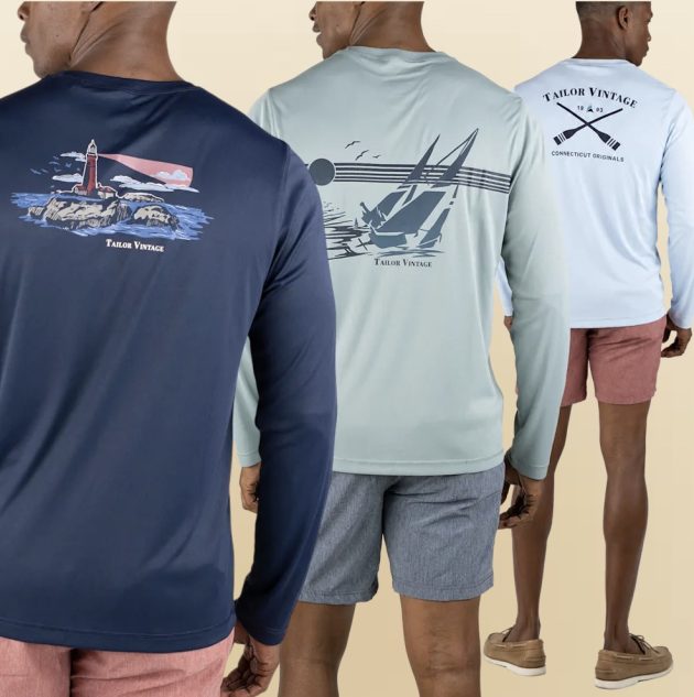 Tailor Vintage Men’s UPF 50+ Sun Shirts (3 pack) only $24.99 shipped!