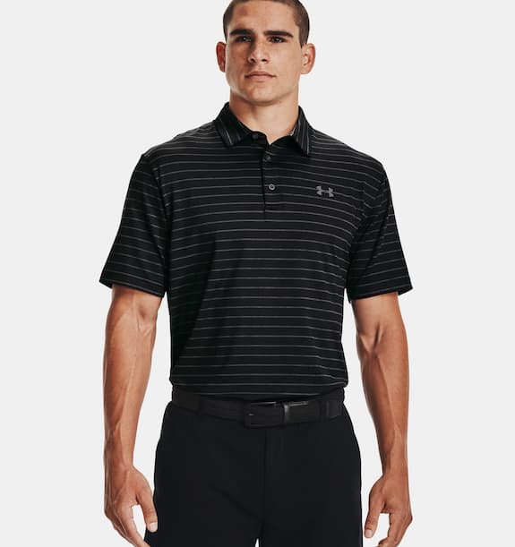 UA Playoff Core Stripe Men's Polo