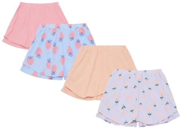 Wonder Nation Little Girl’s Ruffle Scooter Skirts only $2.99!