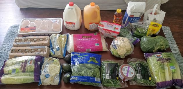 Brigette’s $120 Grocery Shopping Trip and Weekly Menu Plan for 5!