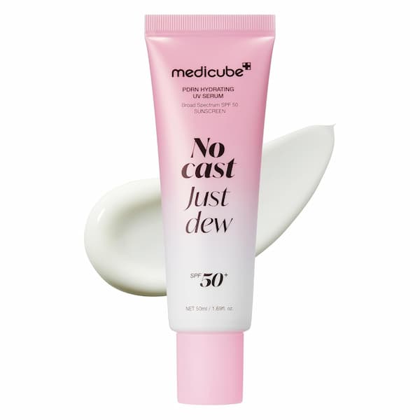 medicube Sunscreen No Cast Just Dew PDRN Hydrating UV Sun Serum