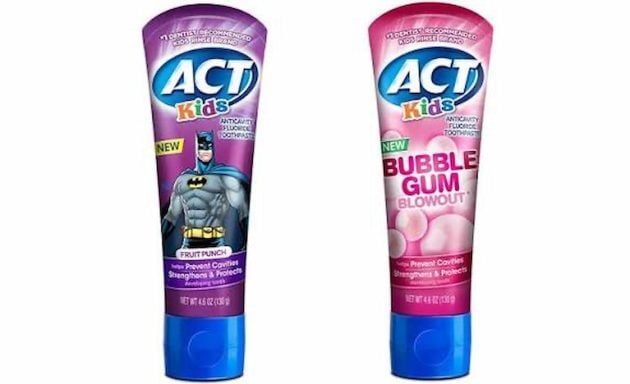 ACT Kids toothpaste