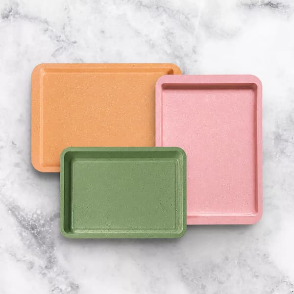 Art & Cook 3-Piece Ceramic Nonstick Cookie Sheet Set deal