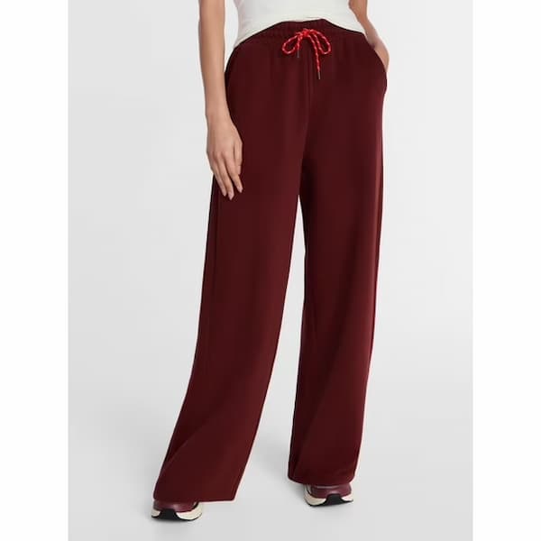 Athletic Works Women's Wide Leg Fleece Pants deal