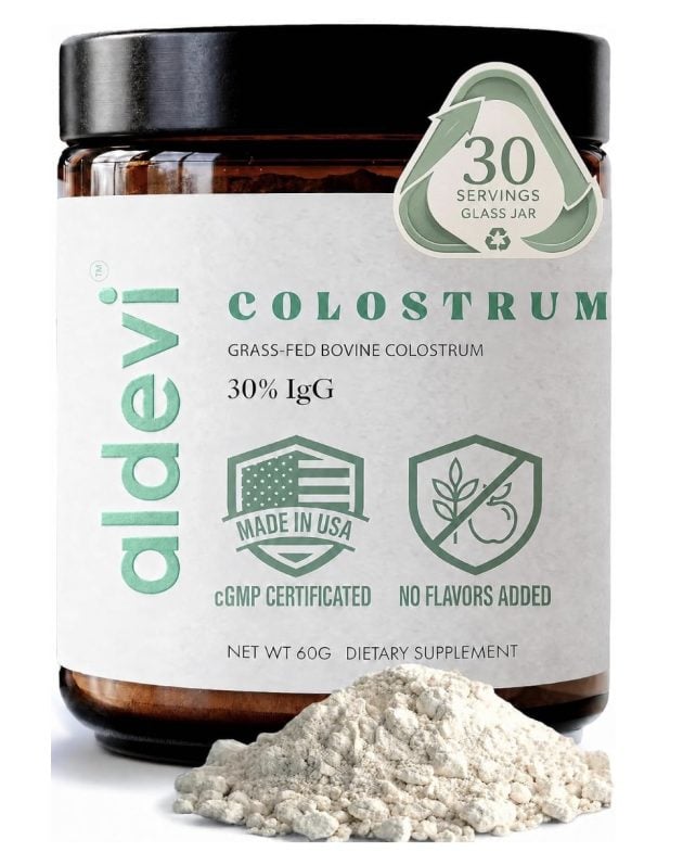 Bovine Colostrum Powder (Grass-Fed & Pasture-Raised), 30 servings only $14.99 shipped!