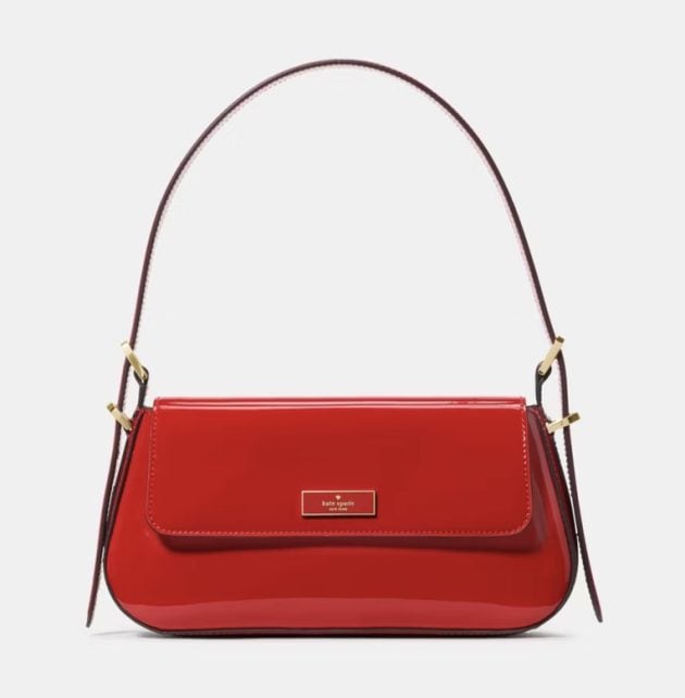 Kate Spade Bridget Shiny Leather Small Flap Shoulder Bag only $76 shipped (Reg. $329!)