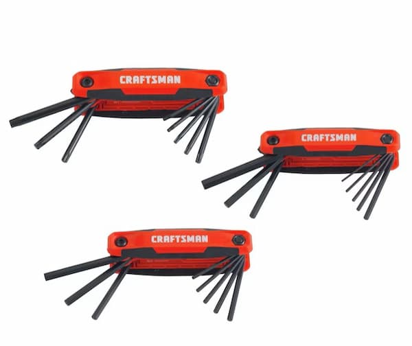 Craftsman Assorted Metric and Standard (SAE) 25-Piece Hex Key Set deal