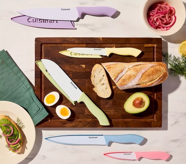Cuisinart Advantage 10-Piece Ceramic-Coated Color Knife Set deal
