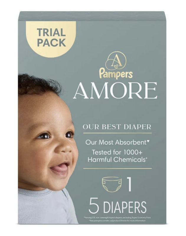 FREE Amore by Pampers Diapers Trial Pack at Target!