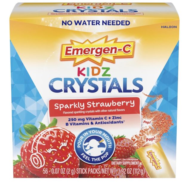Emergen-C Kidz Crystals, 56 count only $7.63 shipped, plus more!